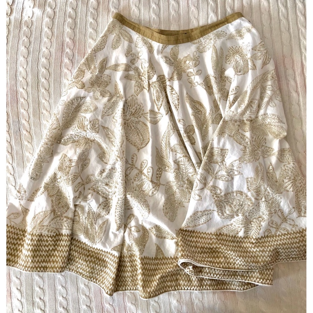 A.N.A. Circle Skirt with Sequin Detailing